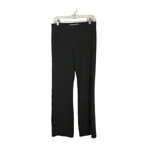 Betabrand Charcoal Gray Women Size Medium Long Pull On Bootcut Yoga Career Pants